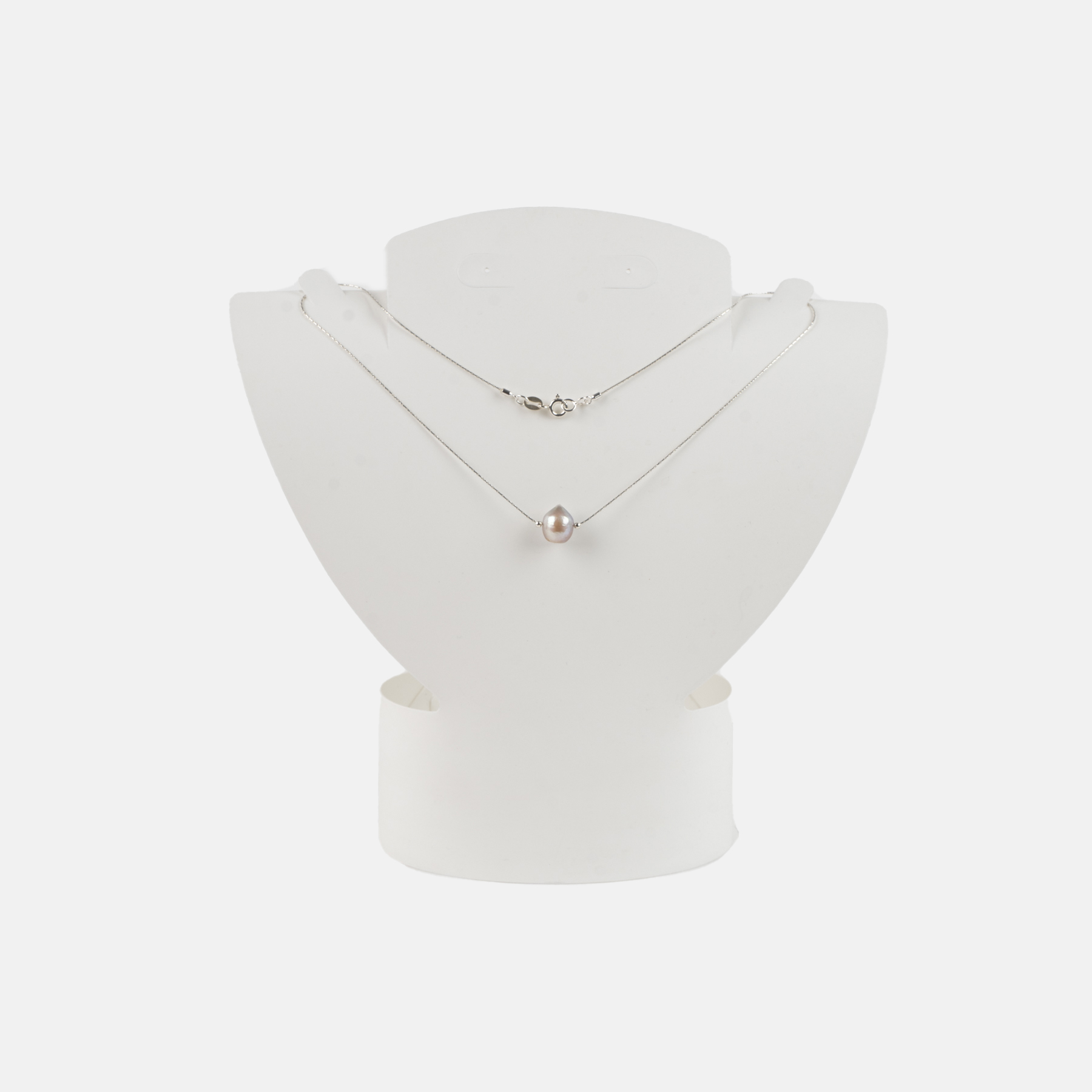 MINERVA COLLAR PLATA PERLA RIO GENERAL