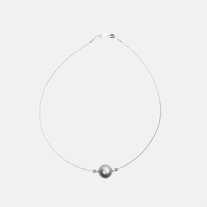 PERLA SWAROVSK GRIS I CRISTALL COLLAR_GRIS