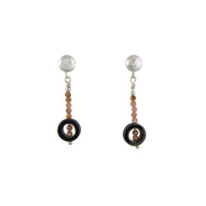 Pendientes Hematites&Rodocrosita Mini