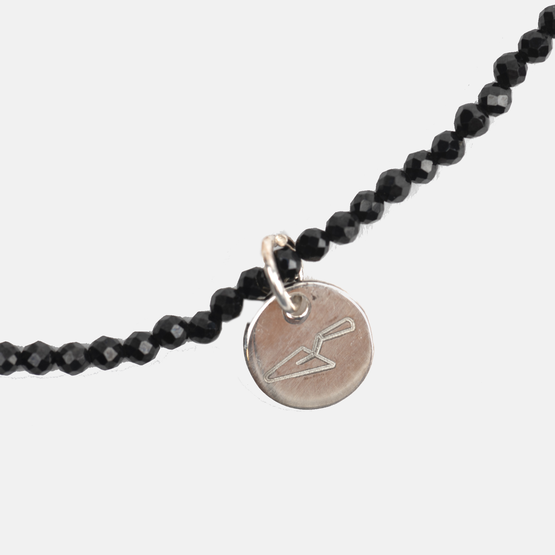 TAF DONNA ESPINELA COLLAR Y PULSERA MEDALLA