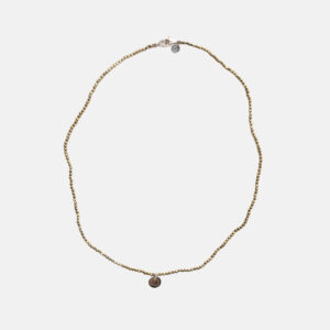 TAF DONNA HEMATITES GOLD COLLAR CONJUNTO