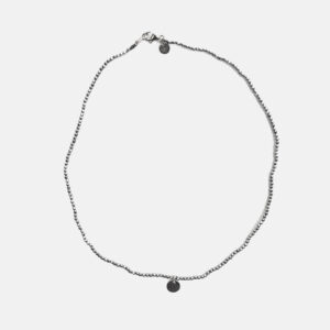 TAF DONNA HEMATITES SILVER COLLAR GENERAL