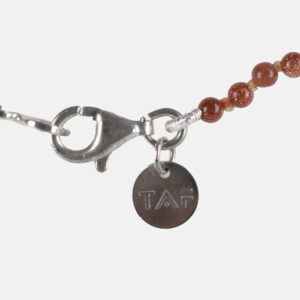 TAF DONNA PIEDRA SOL COLLAR Y PULSERA CIERRE